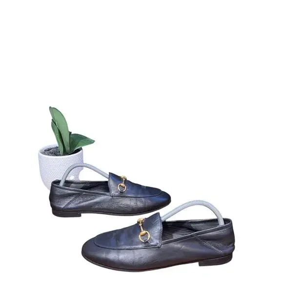 Vintage Gucci horse bit  leather loafers size 39.5 euro - Picture 2 of 9